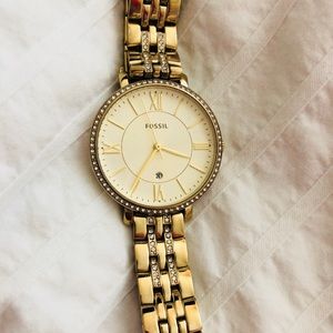 Fossil Jacqueline Gold Watch